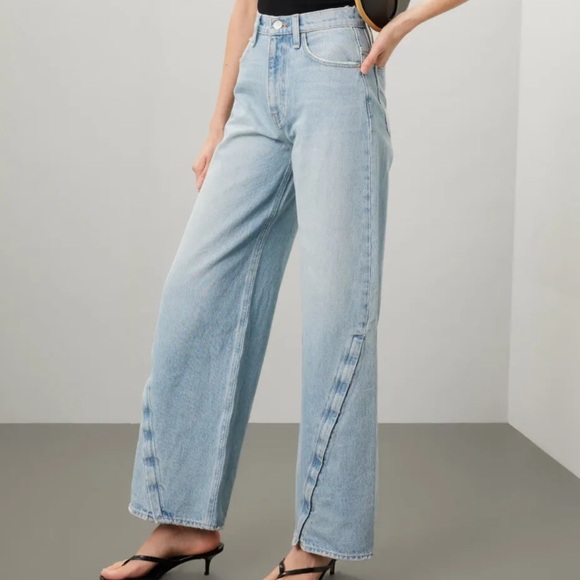 Hudson Jeans Denim - Hudson Jeans James HR Forward Seam Wide Leg Jean